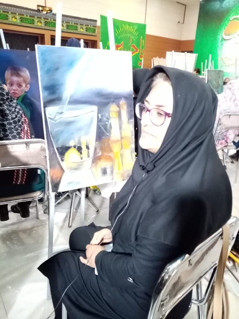 مشق عشق هنرمندان در 72 بغض بوم