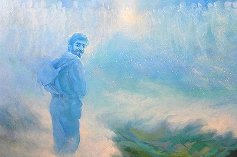 خلق یک اثر بهانهای است تا در فضای شناخت عالم سیر کنم/ روزی را خواهیم دید که بچههای حزبالله در حال رقابت با لشکر شهدا هستند