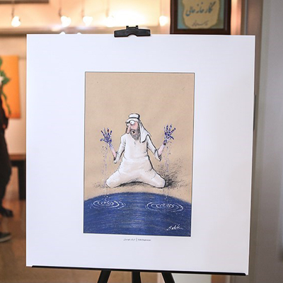 برپایی نمایشگاه کاریکاتور خلیج همیشه فارس، بخشی از رسالت حوزه هنری است