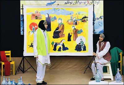 پردهخوانانی مجلس «دختران آسمانی» در عصر شعر عاشورایی