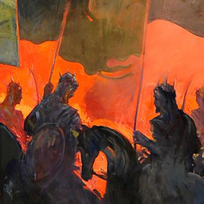 مینیاتورهای عاشورایی دکتر حبیب صادقی /کرب وبلا