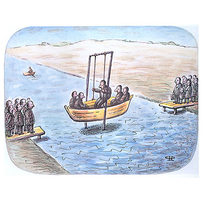 مجموعه ای از آثار جولیان پنا پای هنرمند اهل رومانی