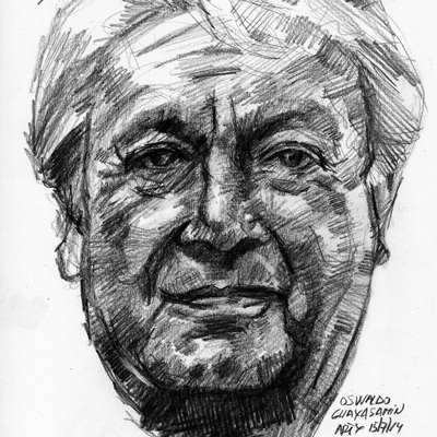 اسوالدو گوایاسامین، نقاشِ رنج های انسانی