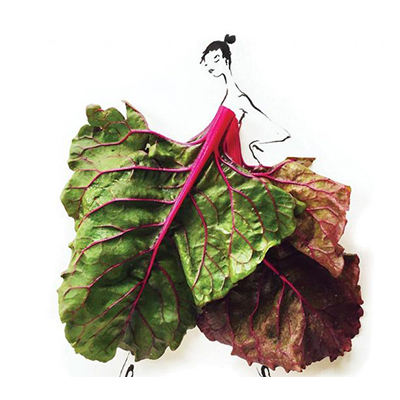 مدلهای خلاقانه با استفاده از خوراکیها