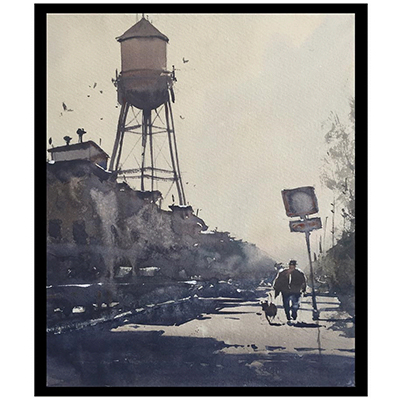 مجموعه ای از نقاشی آبرنگ های دانیل مارشال Daniel Marshall هنرمند آمریکایی