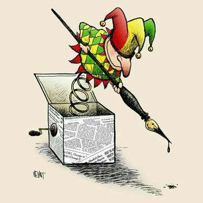 چالش کارتون داغ در خانه کاریکاتور حوزه هنری