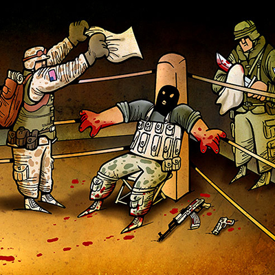 مجموعه ای از کارتون های علیرضا پاکدل