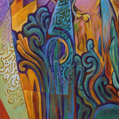 خلق آثار نقاشی با موضوع انقلاب اسلامی توسط نقاشان شهر قم