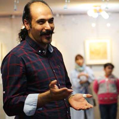 نمایشگاه نقاشی آینهی آب در شهرکرد افتتاح شد