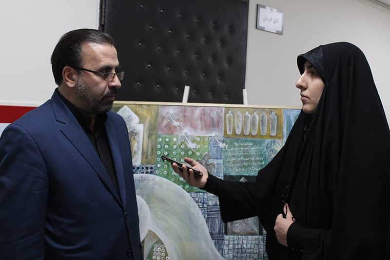 آثار هنری سوگواره 72 بغض بوم به نمایش عموم درآید