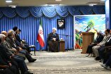 دیدار هنرمندان با نماینده ولی فقیه و امام جمعه تبریز به مناسبت هفته هنر
